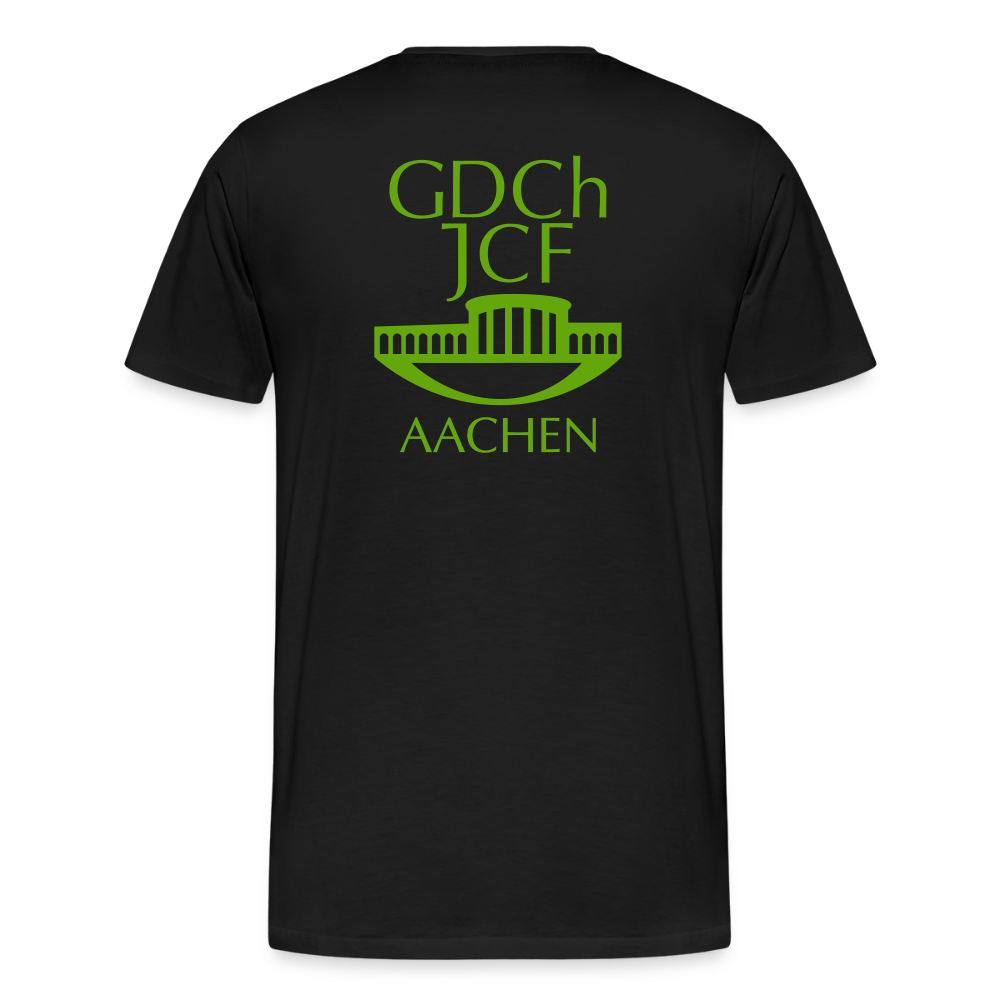 Unisex Bio Shirt - JCF Aachen - Schwarz