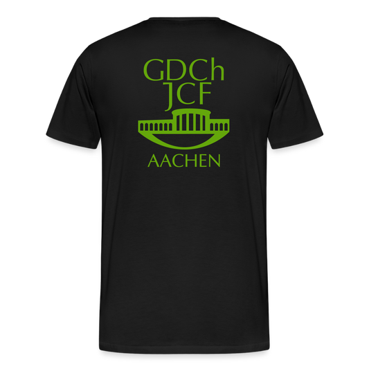 Unisex Bio Shirt - JCF Aachen - Schwarz