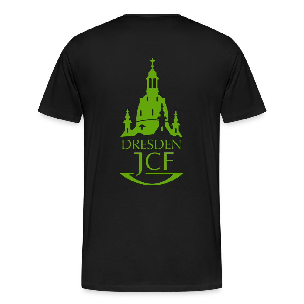 Unisex Bio Shirt - JCF Dresden - Schwarz