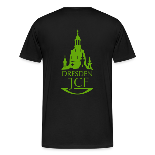 Unisex Bio Shirt - JCF Dresden - Schwarz