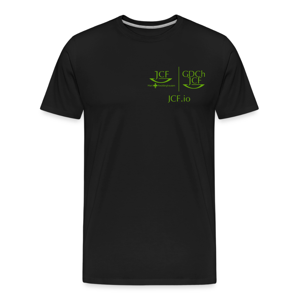 Unisex Bio Shirt - JCF Marl-Recklinghausen - Schwarz