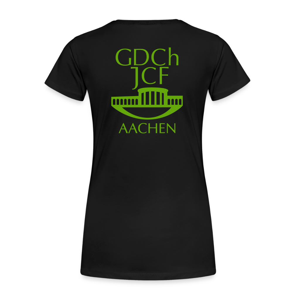 Damen Bio Shirt - JCF Aachen - Schwarz