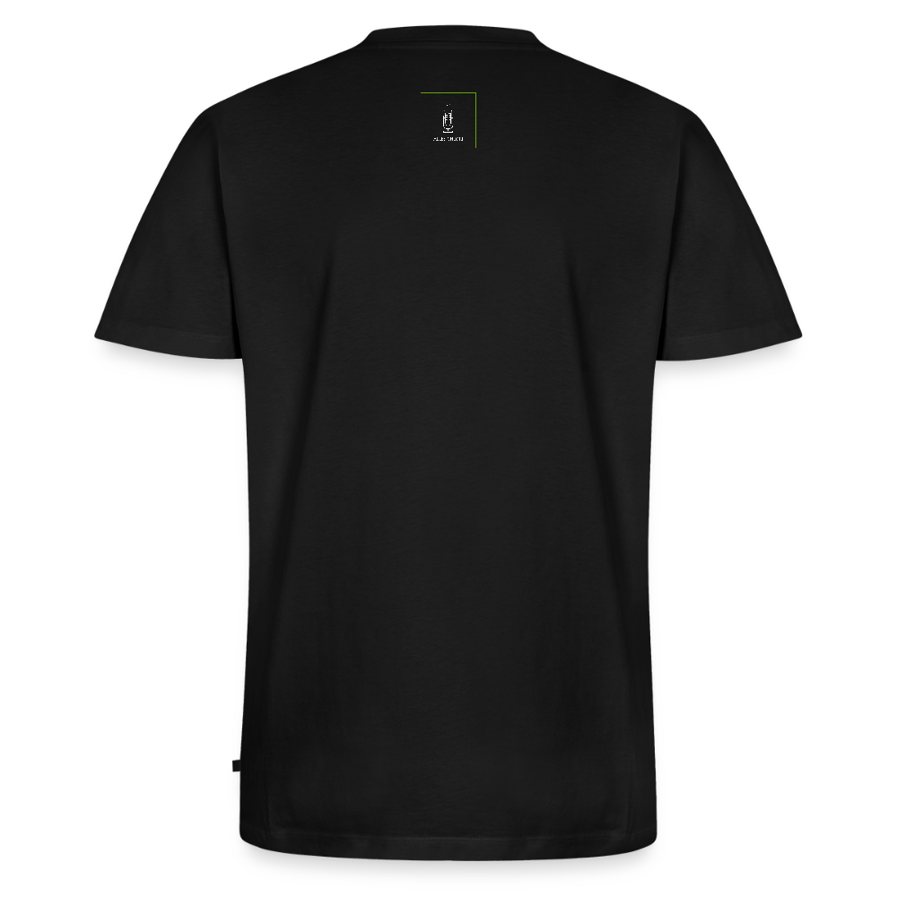 Alles Chlor! (großes Mikro) - Männer Bio-T-Shirt - Schwarz