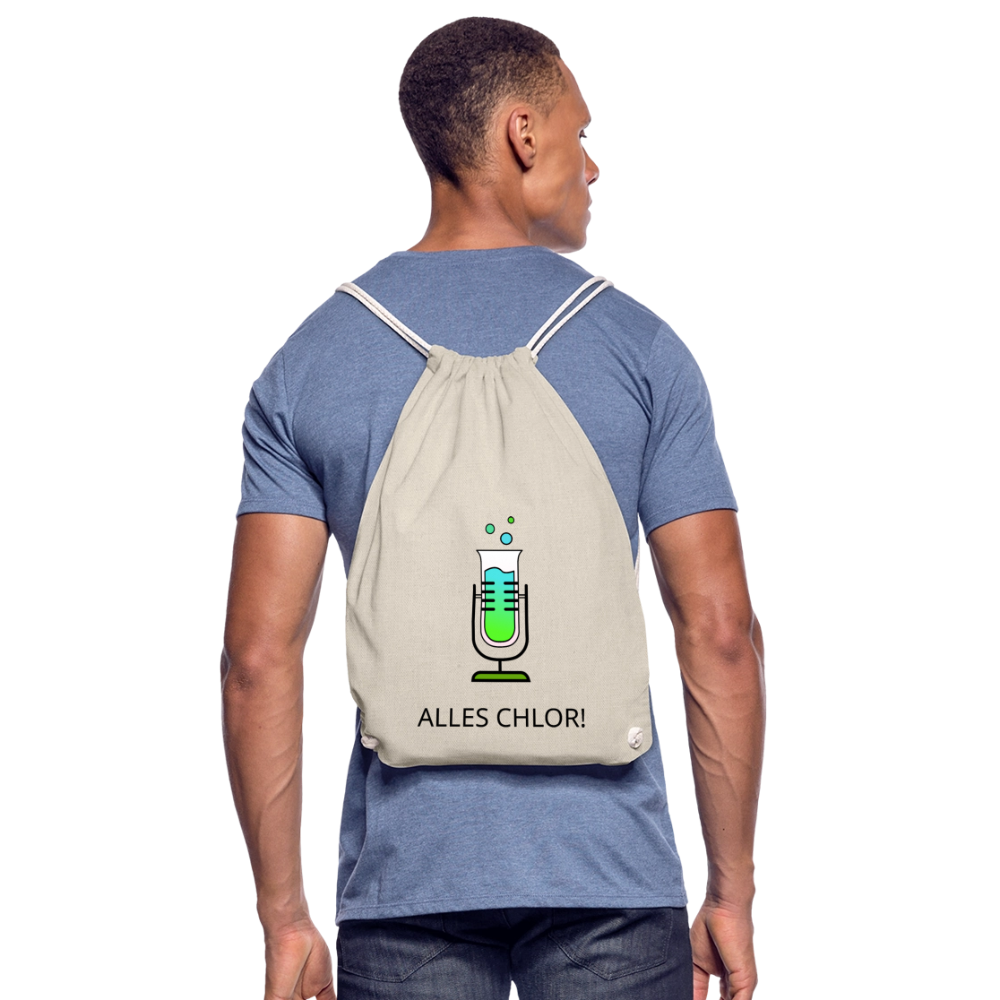 Alles Chlor! Turnbeutel - Natur