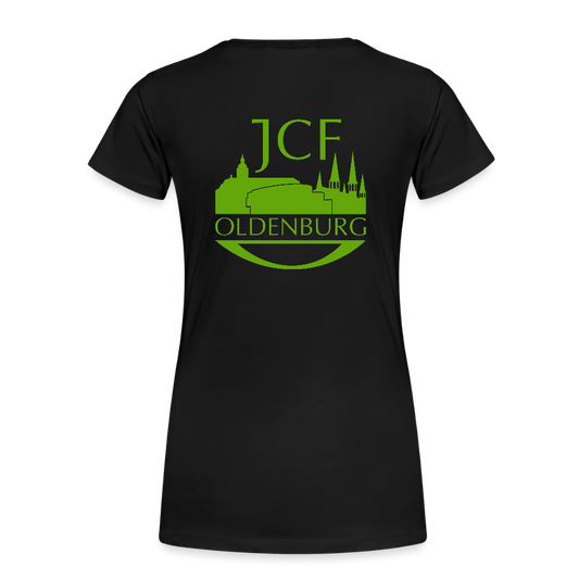 Damen Bio Shirt - JCF Oldenburg - Schwarz