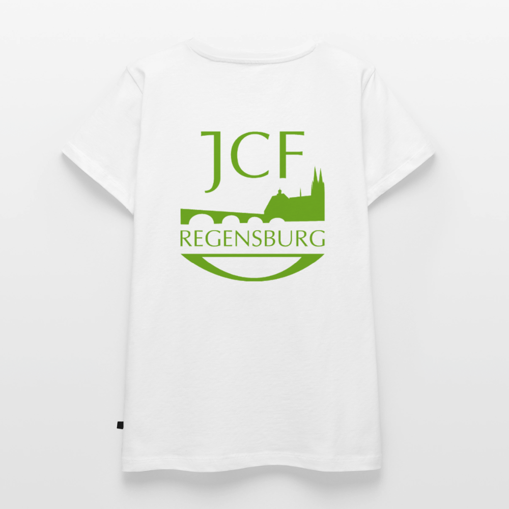 Frauen Premium T-Shirt – JCF Regensburg - Weiß