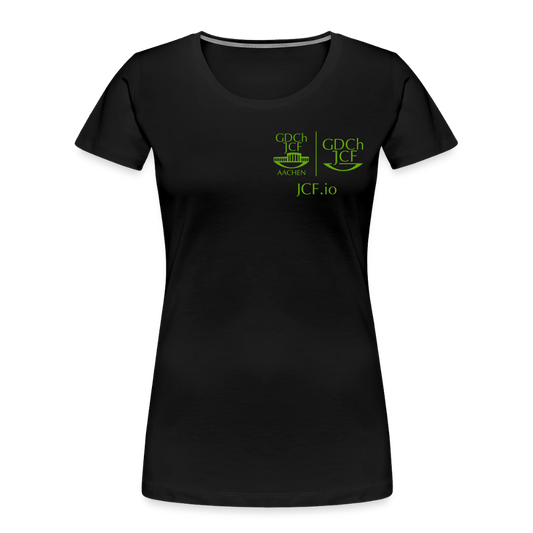 Damen Bio Shirt - JCF Aachen - Schwarz