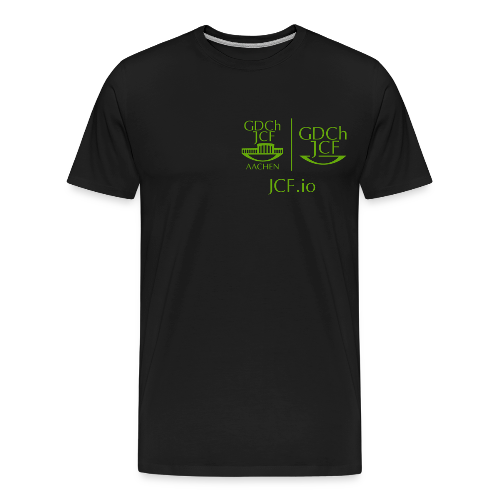 Unisex Bio Shirt - JCF Aachen - Schwarz