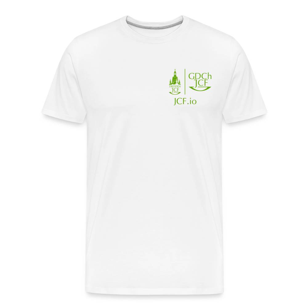 Unisex Bio Shirt - JCF Dresden - Weiß