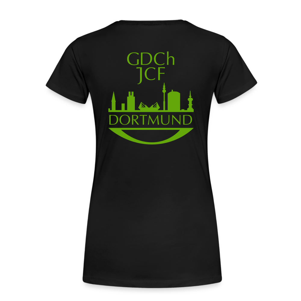 Bio Shirt - JCF Dortmund (Damen) - Schwarz