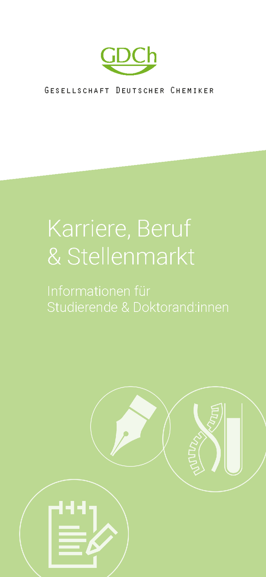 Flyer "Karriere, Beruf & Stellenmarkt"