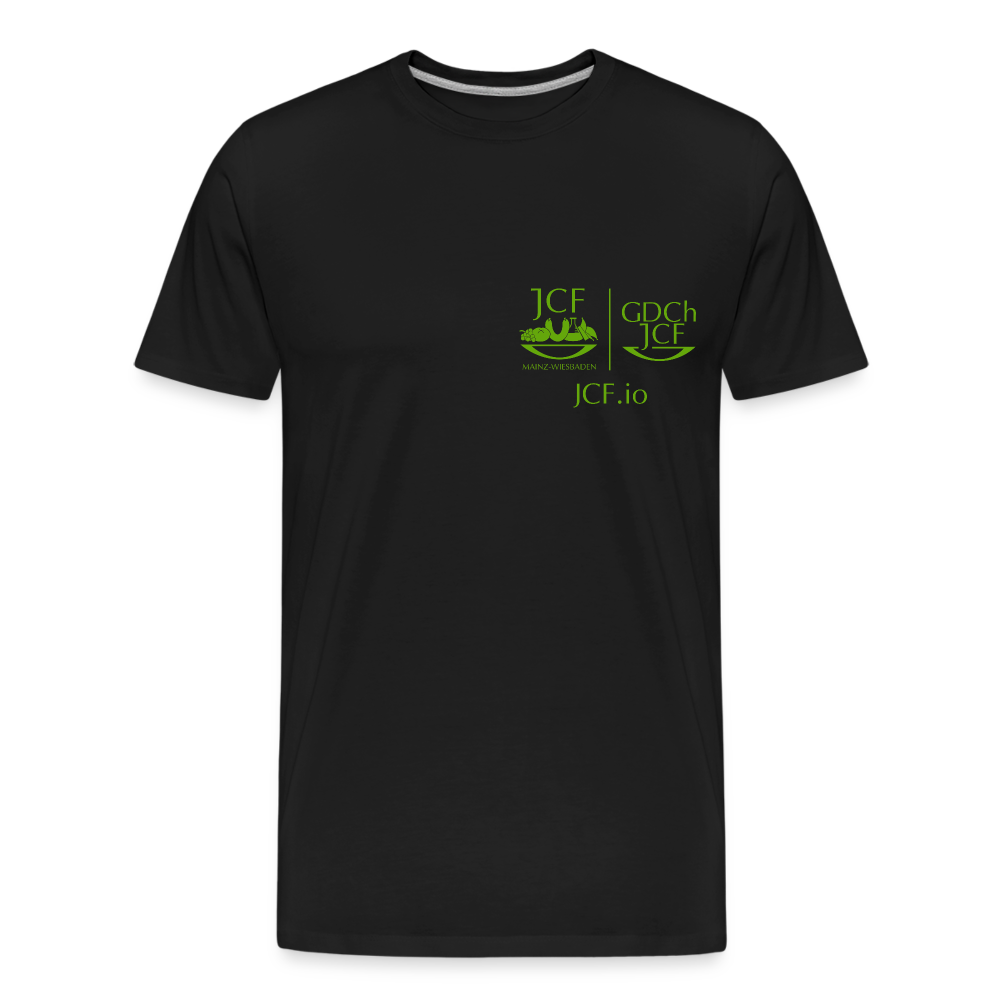 Bio T-Shirt - JCF Mainz-Wiesbaden - Schwarz