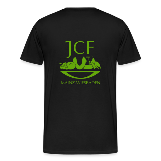 Bio T-Shirt - JCF Mainz-Wiesbaden - Schwarz