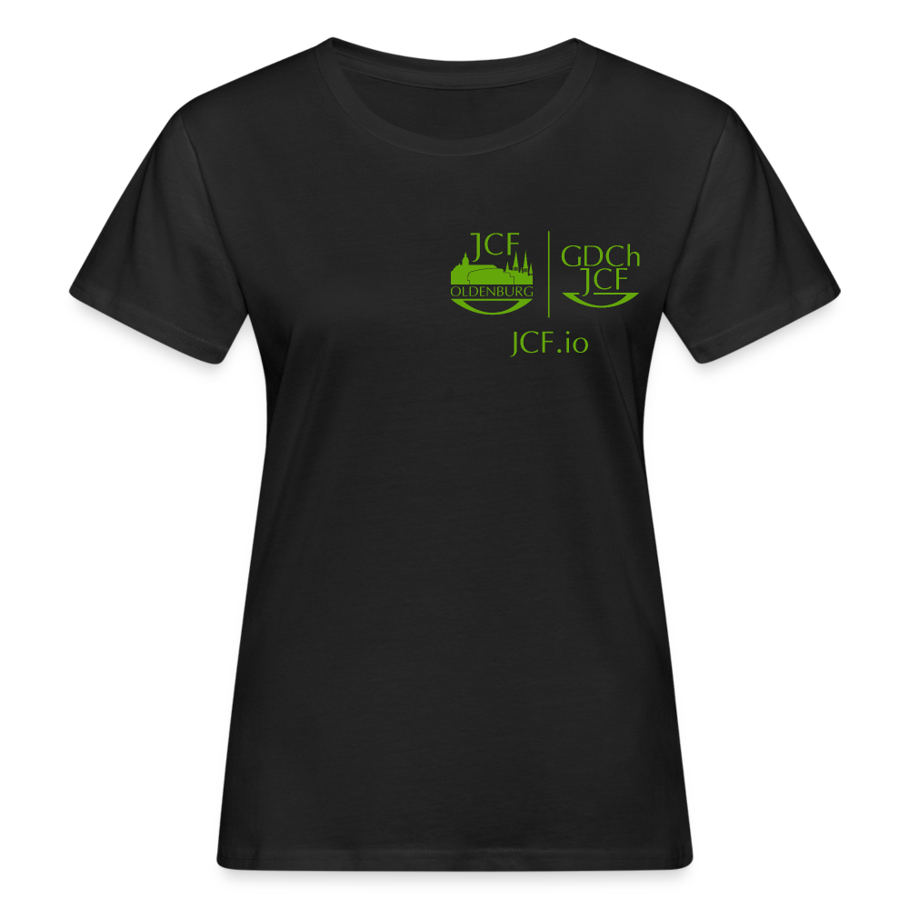 Bio Shirt - JCF Oldenburg (Damen) - Schwarz
