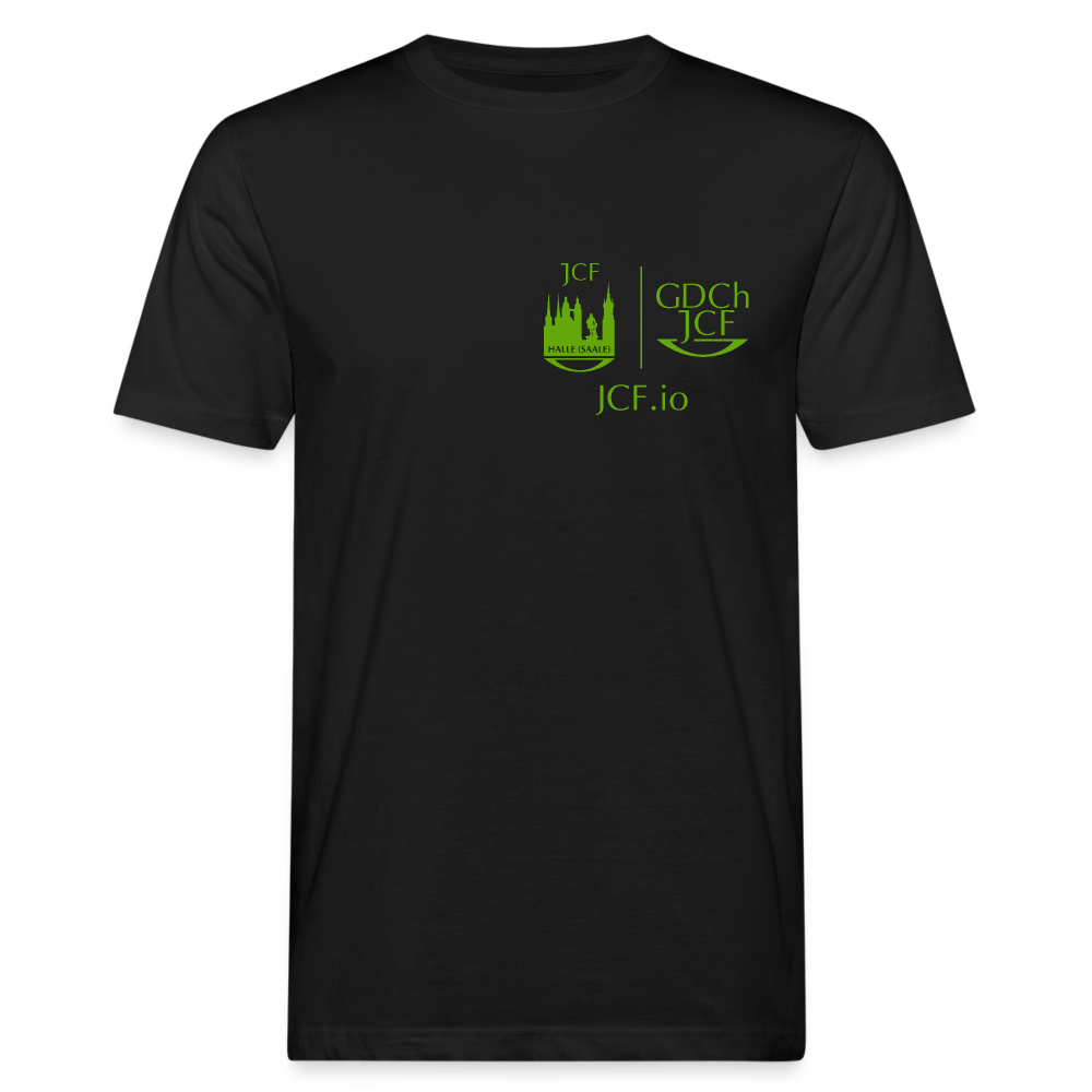 Bio Shirt - JCF Halle - Schwarz