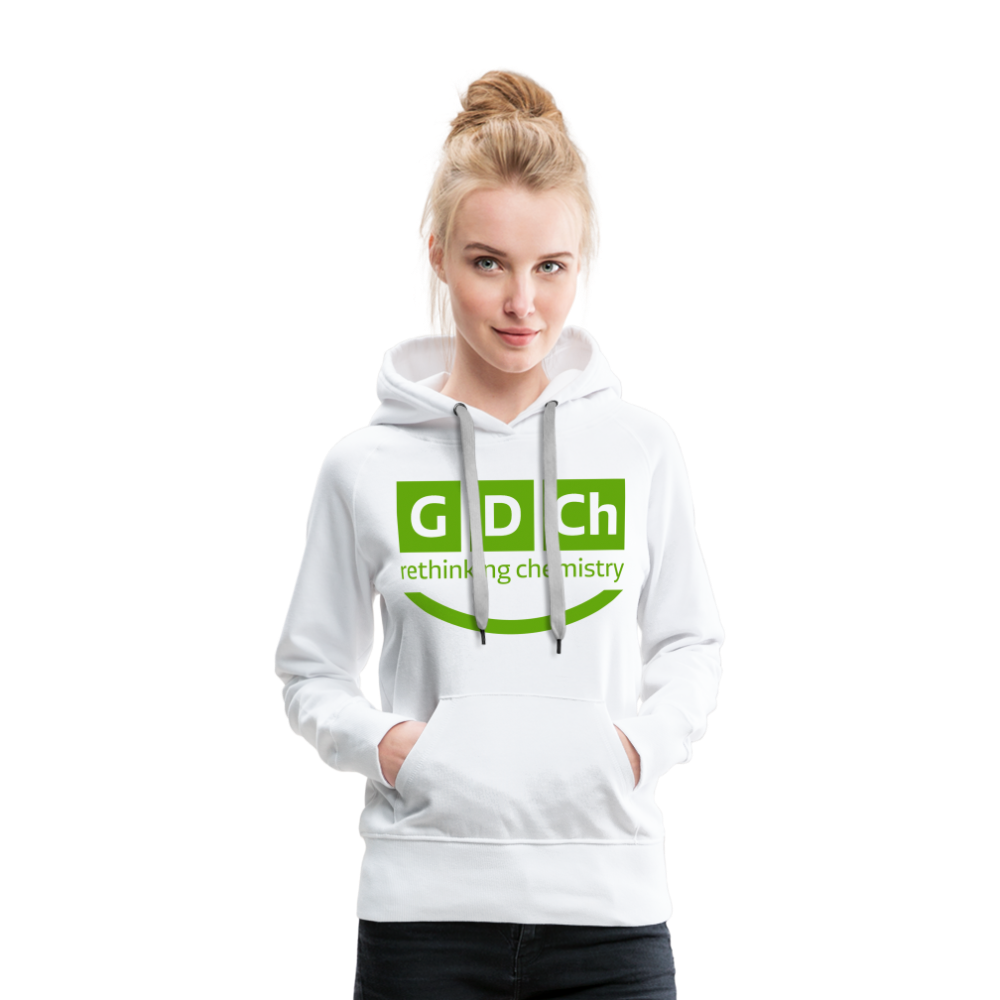 Frauen Premium Hoodie Rethinking Chemistry - weiß