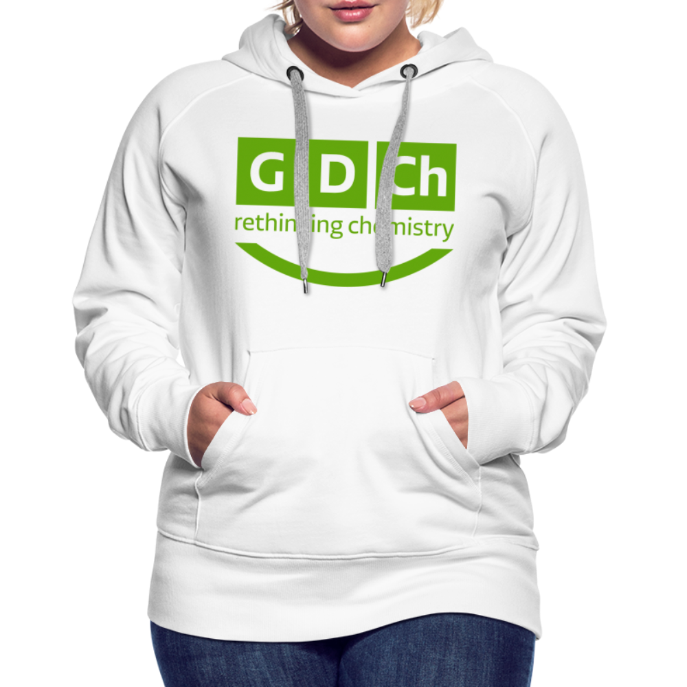Frauen Premium Hoodie Rethinking Chemistry - weiß