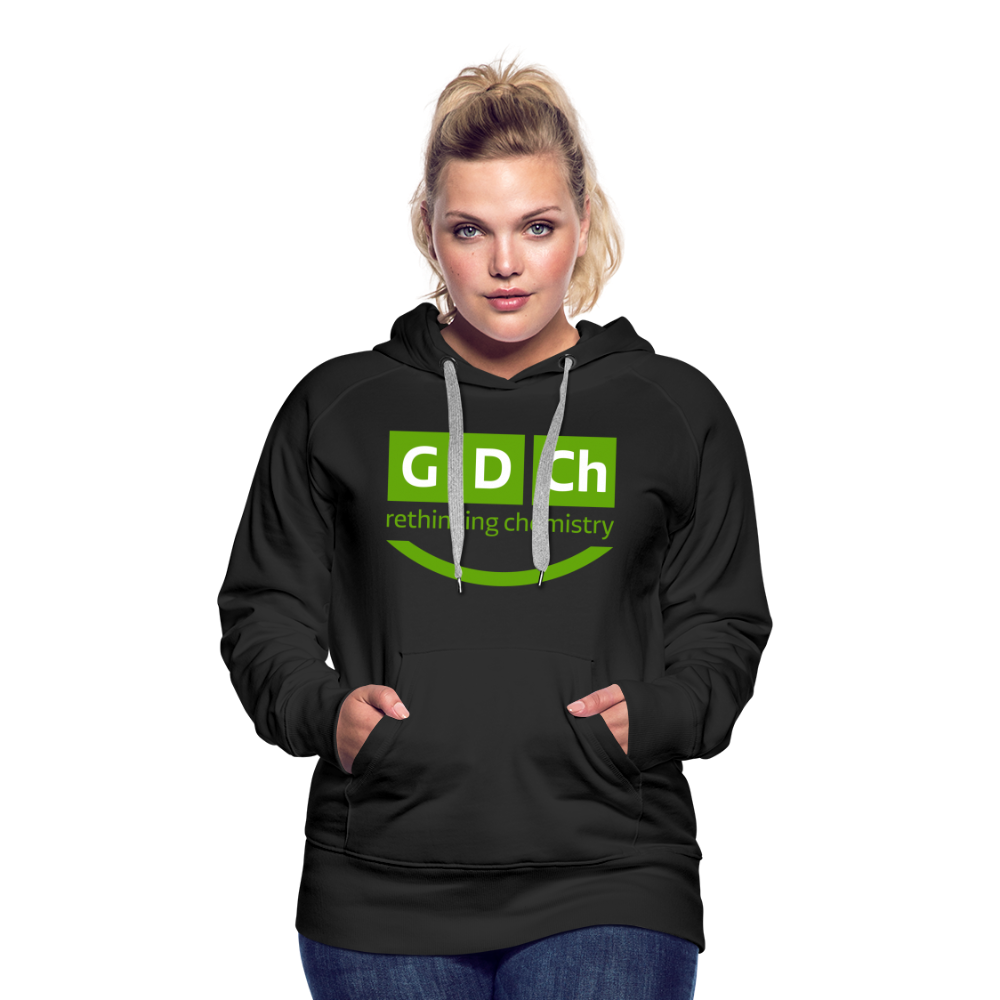 Frauen Premium Hoodie Rethinking Chemistry - Schwarz