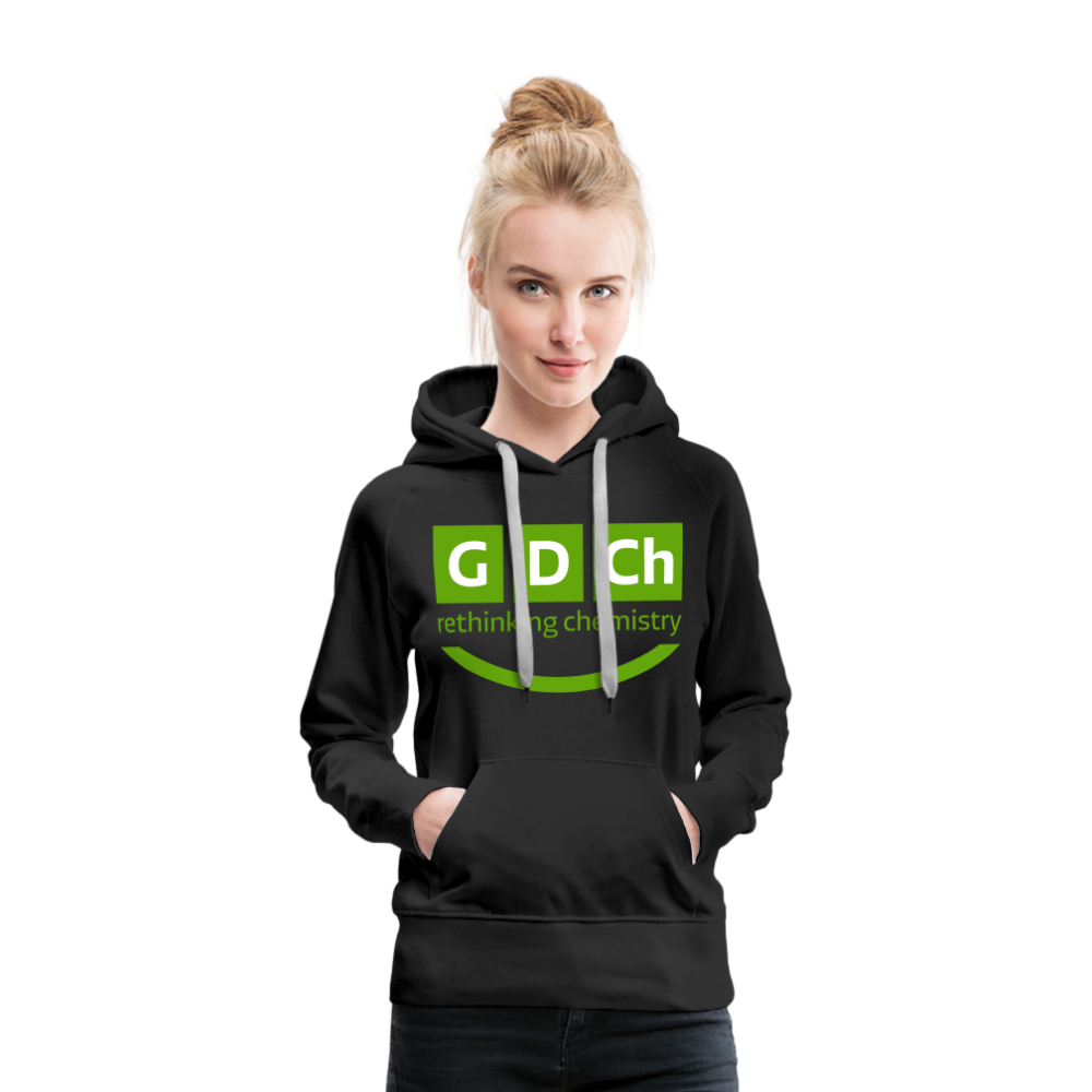 Frauen Premium Hoodie Rethinking Chemistry - Schwarz
