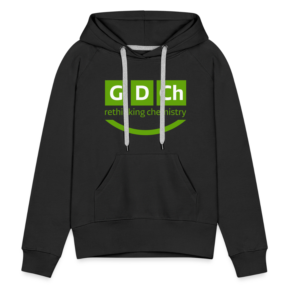 Frauen Premium Hoodie Rethinking Chemistry - Schwarz