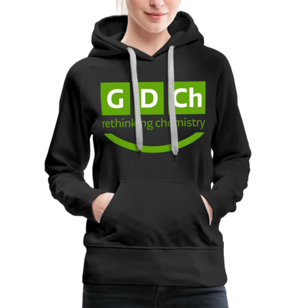Frauen Premium Hoodie Rethinking Chemistry - Schwarz