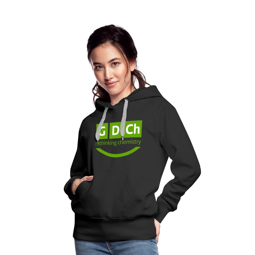 Frauen Premium Hoodie Rethinking Chemistry - Schwarz