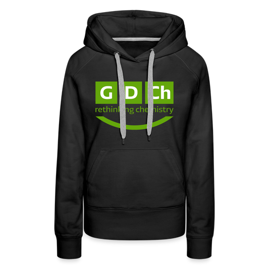 Frauen Premium Hoodie Rethinking Chemistry - Schwarz