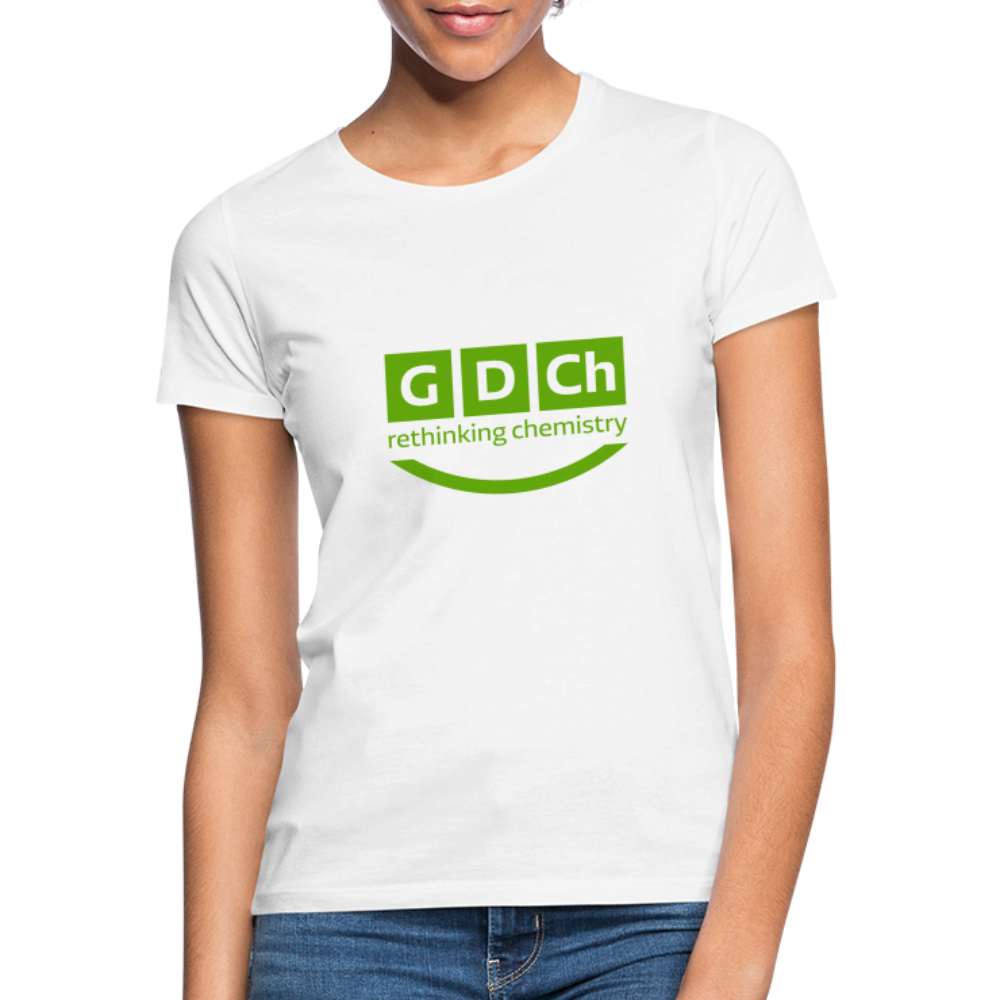 Frauen T-Shirt Rethinking Chemistry - weiß