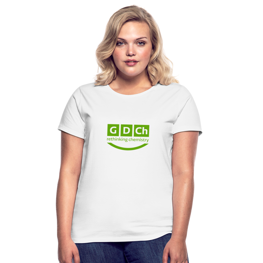 Frauen T-Shirt Rethinking Chemistry - weiß