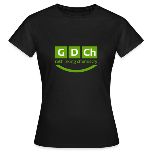 Frauen T-Shirt Rethinking Chemistry - Schwarz