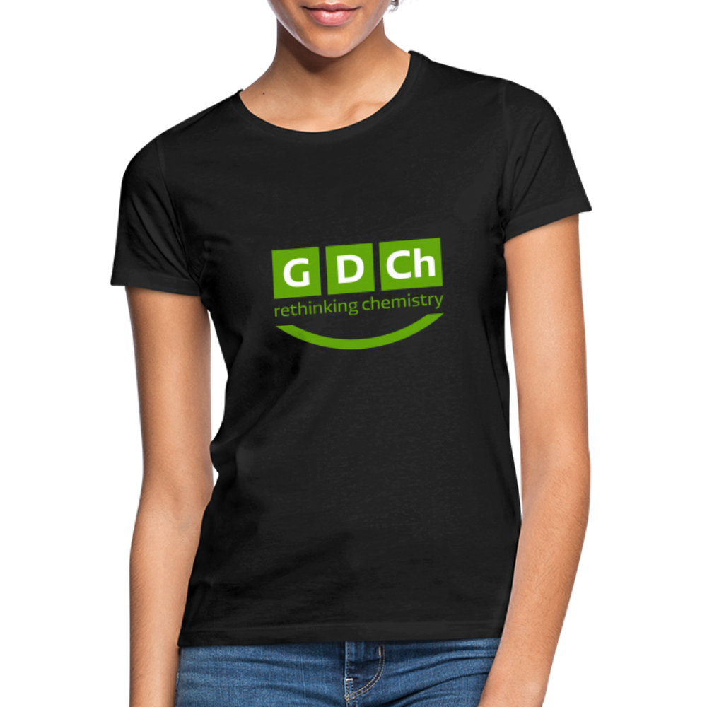 Frauen T-Shirt Rethinking Chemistry - Schwarz