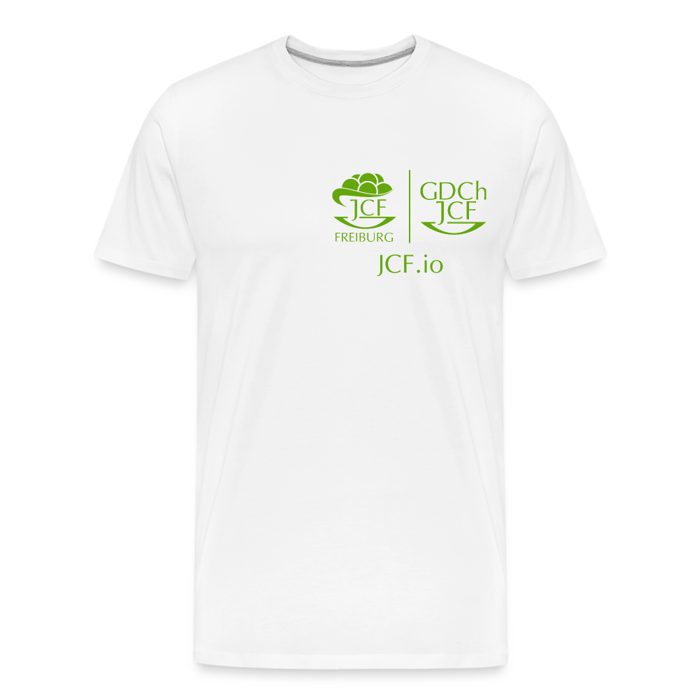 Bio Shirt - JCF Freiburg - weiß