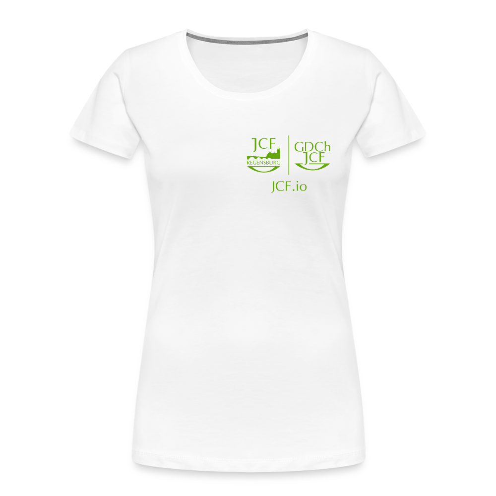 Bio Shirt - JCF Regensburg (Damen) - weiß