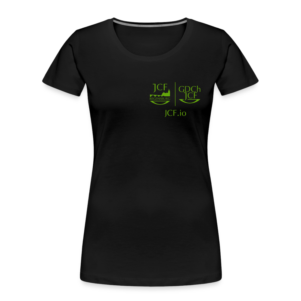Bio Shirt - JCF Regensburg (Damen) - Schwarz