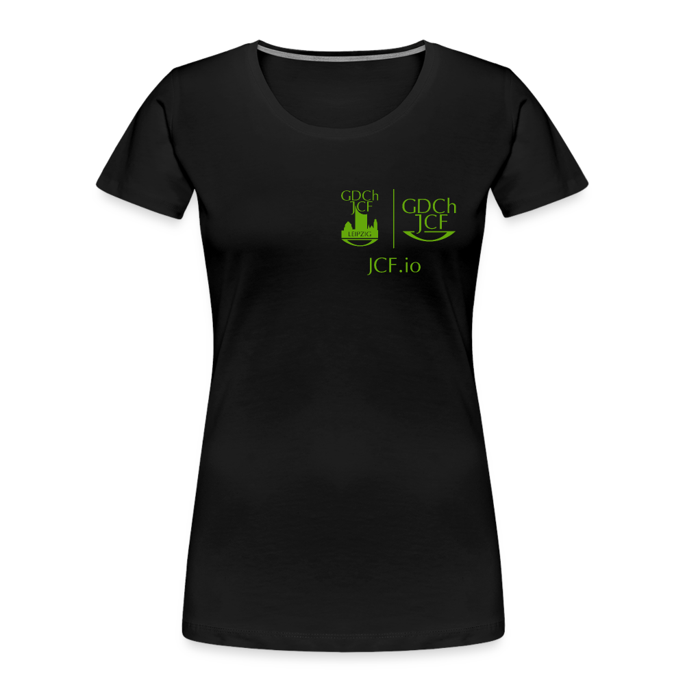 Bio Shirt - Leipzig (Damen) - Schwarz