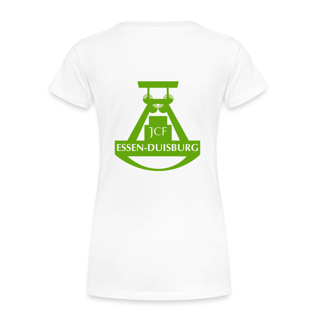 Bio Shirt - JCF Essen-Duisburg (Damen) - weiß