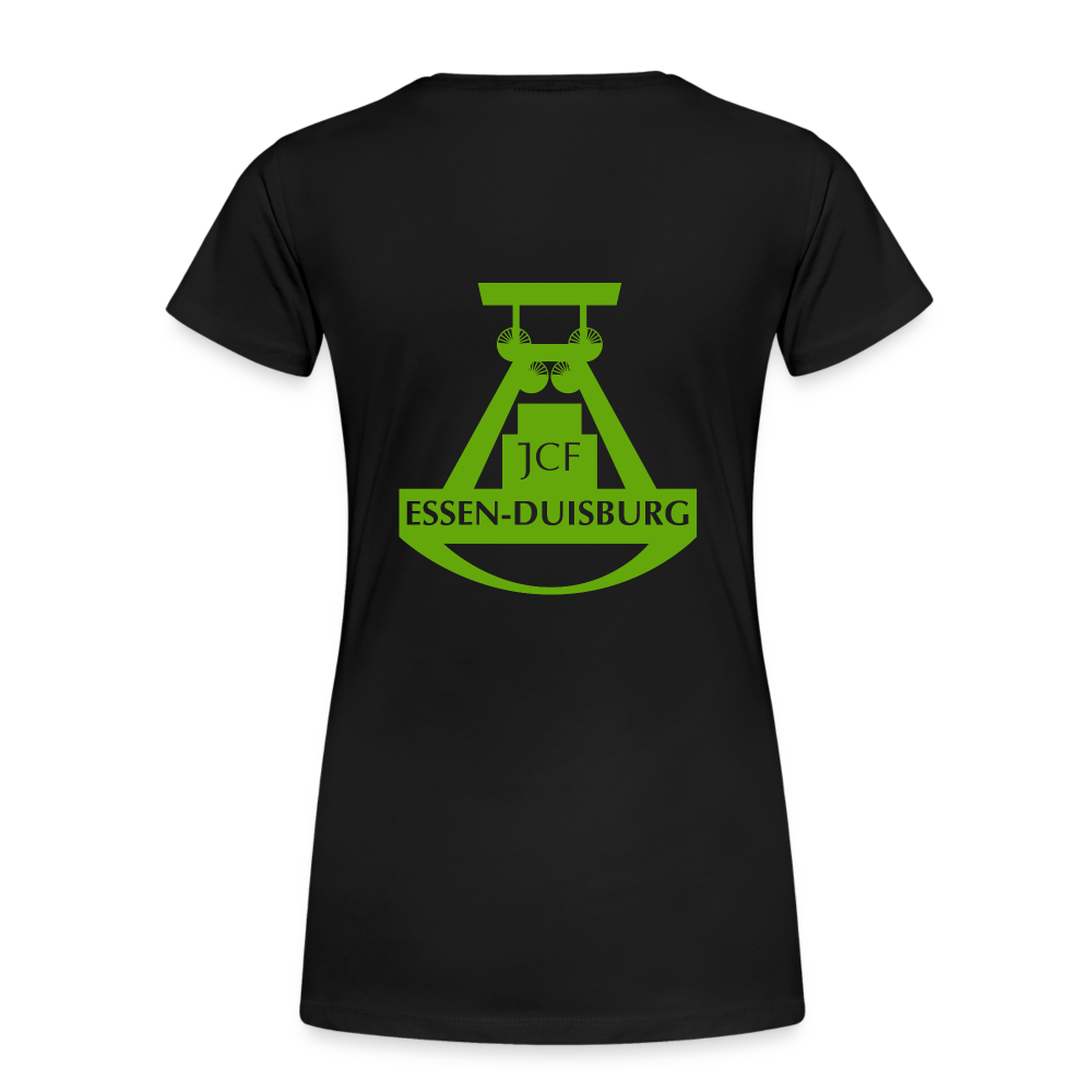 Bio Shirt - JCF Essen-Duisburg (Damen) - Schwarz