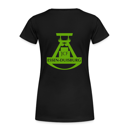 Bio Shirt - JCF Essen-Duisburg (Damen) - Schwarz
