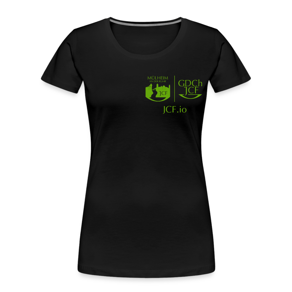 Bio Shirt - JCF Mülheim (Damen) - Schwarz