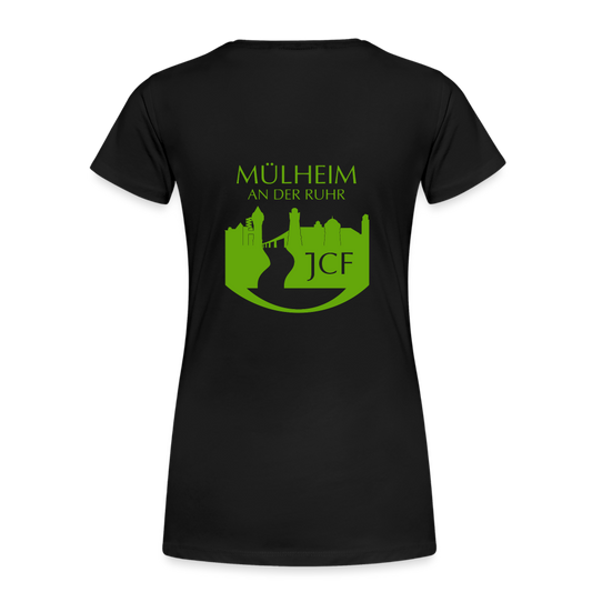 Bio Shirt - JCF Mülheim (Damen) - Schwarz