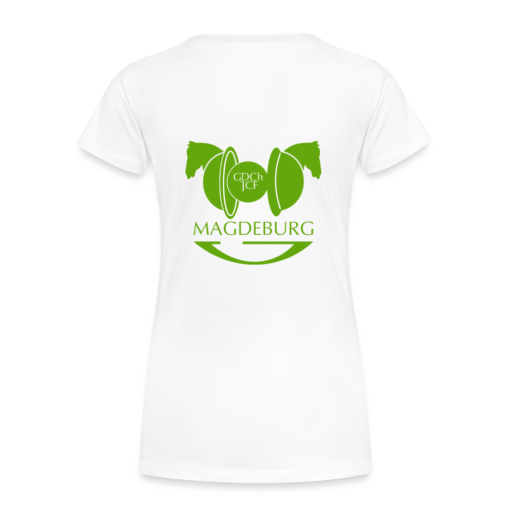 Bio Shirt - JCF Magdeburg (Damen) - weiß