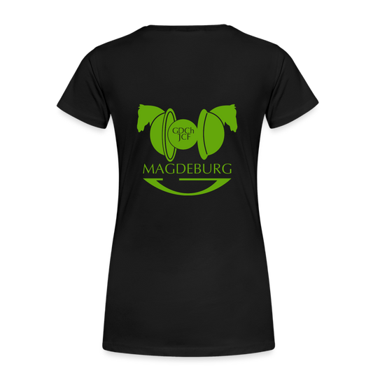 Bio Shirt - JCF Magdeburg (Damen) - Schwarz