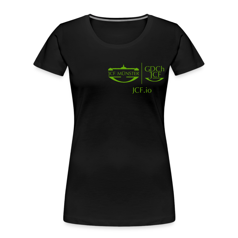 Bio Shirt - JCF Münster (Damen) - Schwarz
