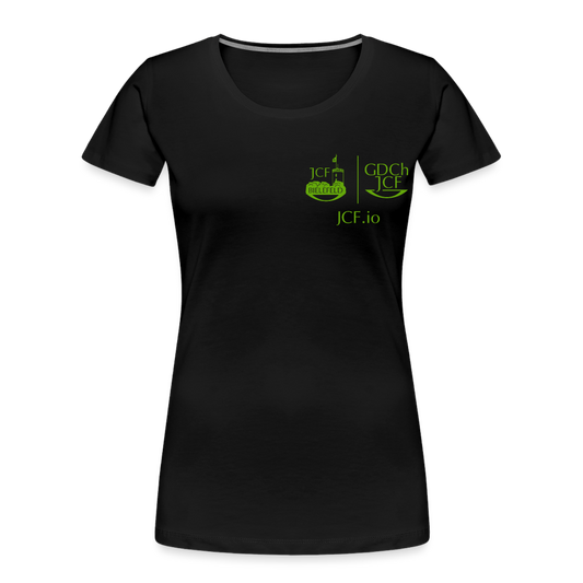 Bio Shirt - JCF Bielefeld (Damen) - Schwarz