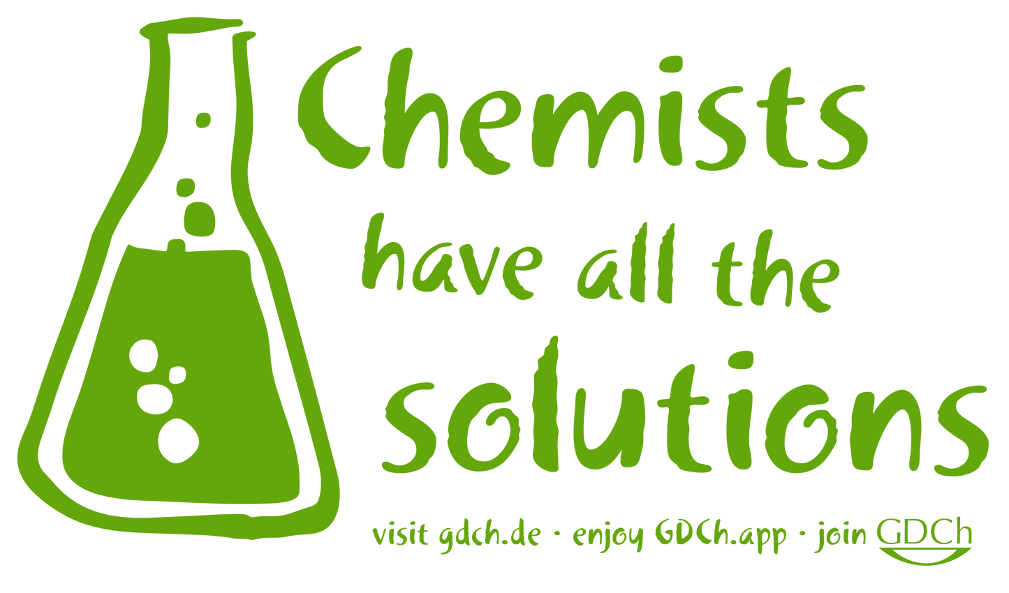 Baumwolltasche „Chemists have all the solutions“