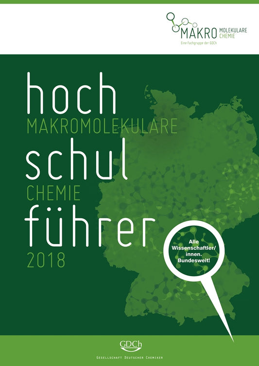 Hochschulführer Makromolekulare Chemie 2018