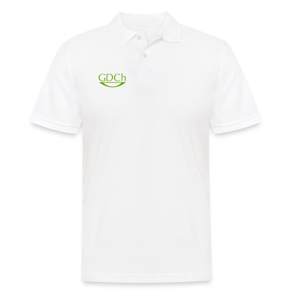 GDCh Männer Poloshirt - weiß