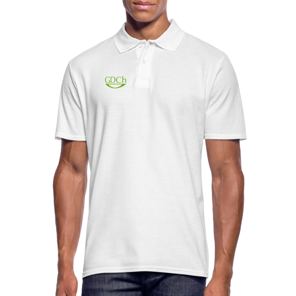 GDCh Männer Poloshirt - weiß