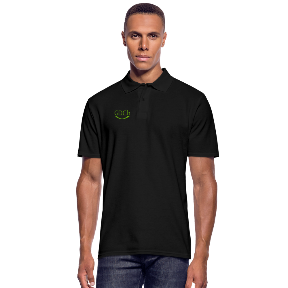 GDCh Männer Poloshirt - Schwarz