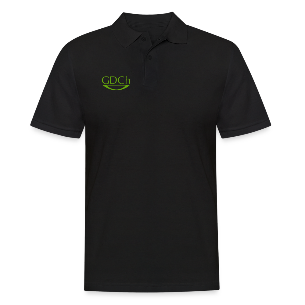 GDCh Männer Poloshirt - Schwarz